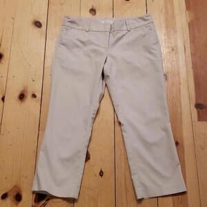 Kenar size 6 tan crop trousers